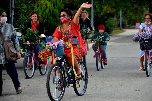 Süslü Kadınlar bisiklet turu