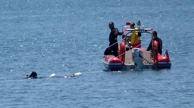 Evinden yüzmek üzere çıkan