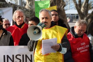Bandırma’da ulaşım zammı protesto edildi