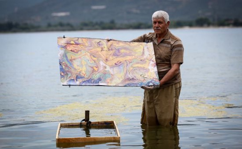 Manyas’ta kağıdın yanı sıra