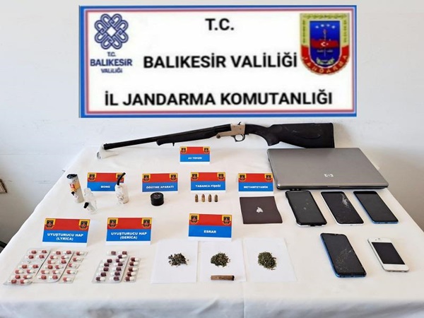 Balıkesir İl Jandarma Komutanlığınca,