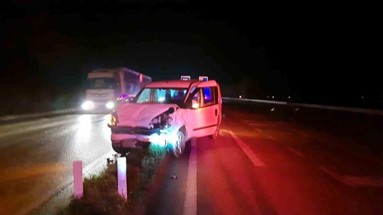 Gönen’de trafik kazası:3 yaralı