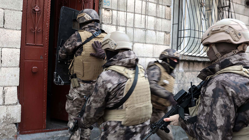 Tefecilik yapan suç örgütü,