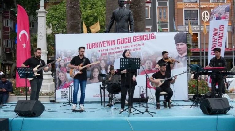 Gençlik Haftası’nın coşkusunu müzikle