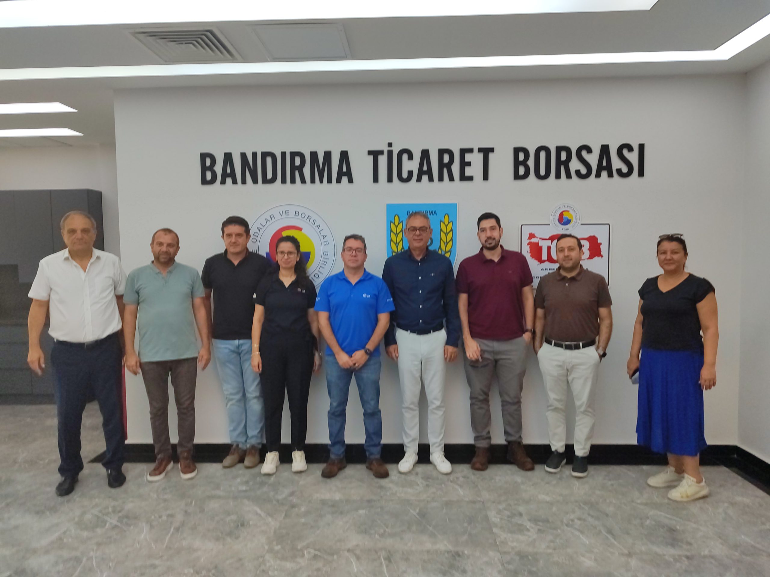 BANVİT A.Ş. YETKİLİLERİ BORSAYI ZİYARET ETTİ