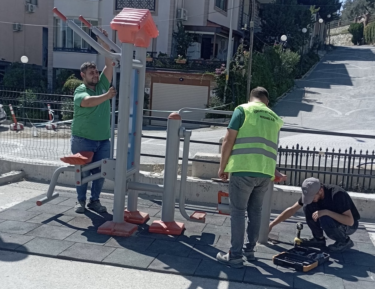 EDREMİT BELEDİYESİ’NDEN KAPSAMLI PARK