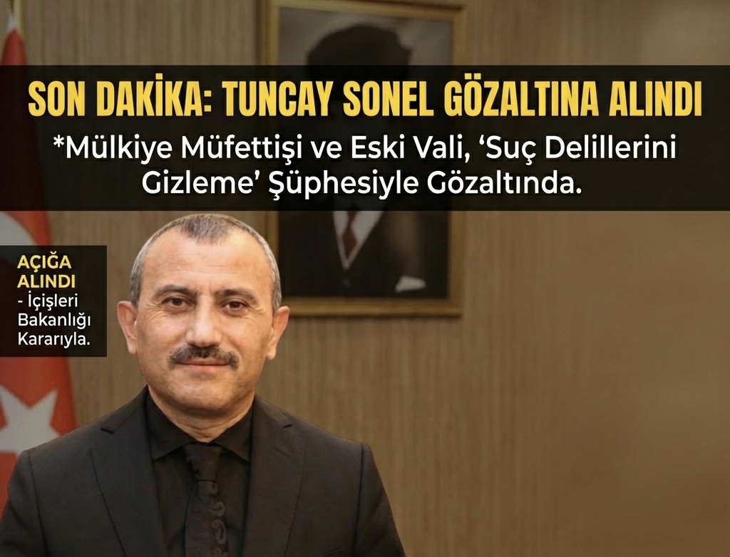 TUNCAY SONEL HAKKINDA GÖZALTI