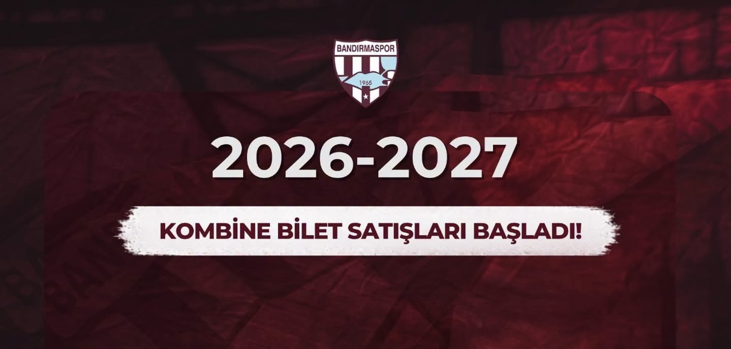 Trendyol 1. Lig ekiplerinden Bandırmaspor,