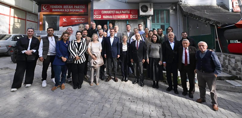 Balıkesir Büyükşehir Belediye Başkanı Ahmet Akın ve CHP Balıkesir İl