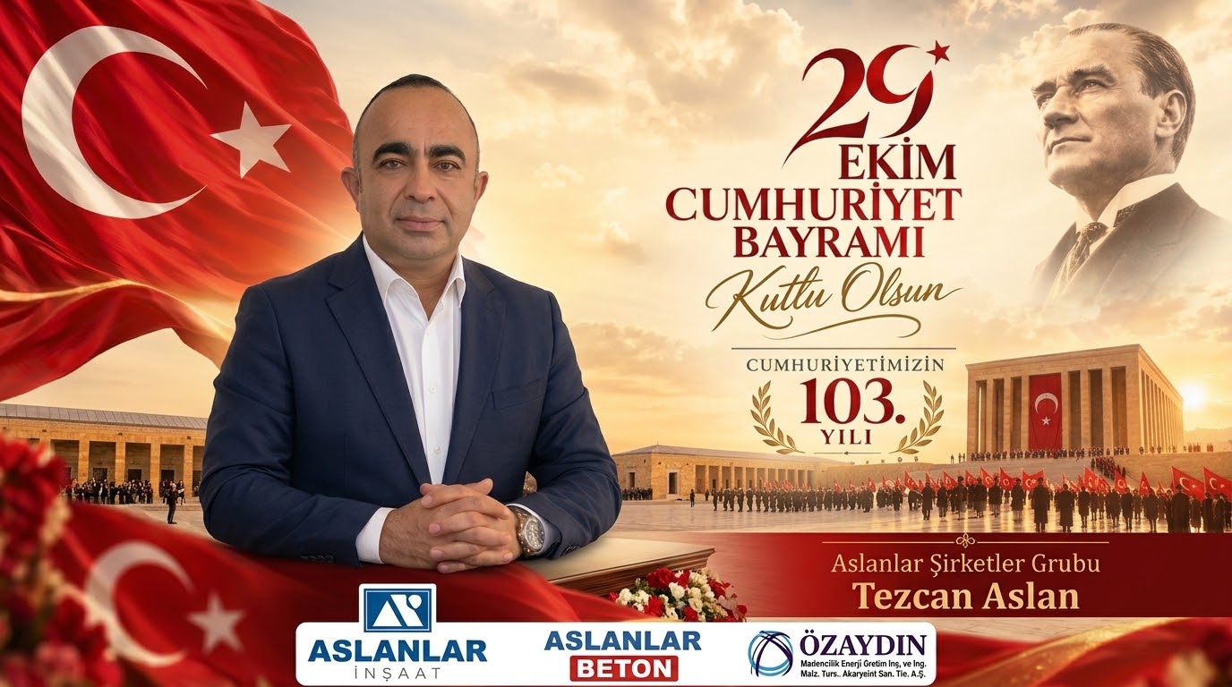 “103 yıllık gururla, sonsuz minnetle, ay yıldızlı bayrağımızın gölgesinde, her